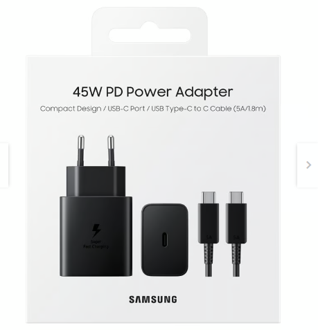 45W POWER ADAPTER SAMSUNG
